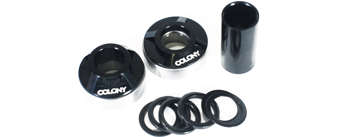 Colony BMX Mid bottom bracket kit Black