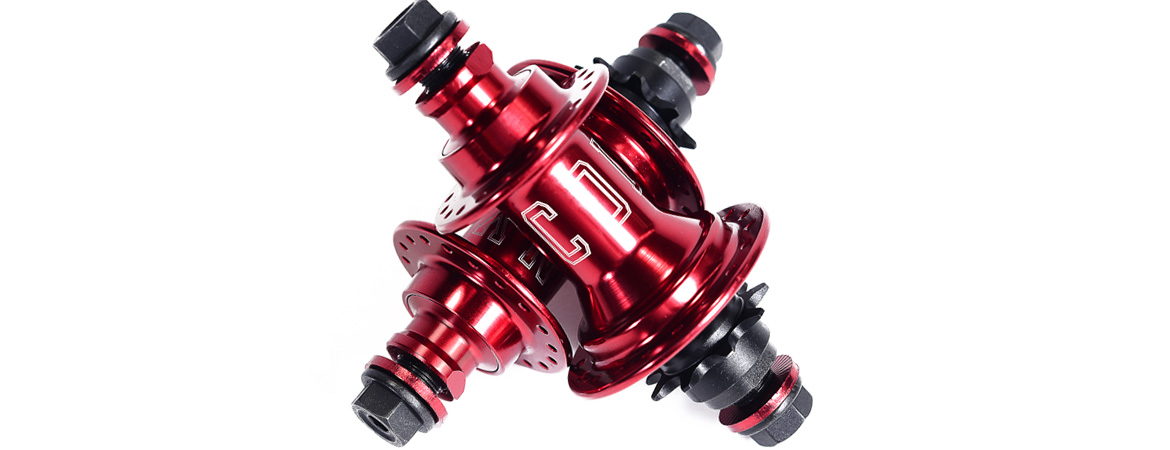 Colony BMX Wasp Female Cassette Hub Red