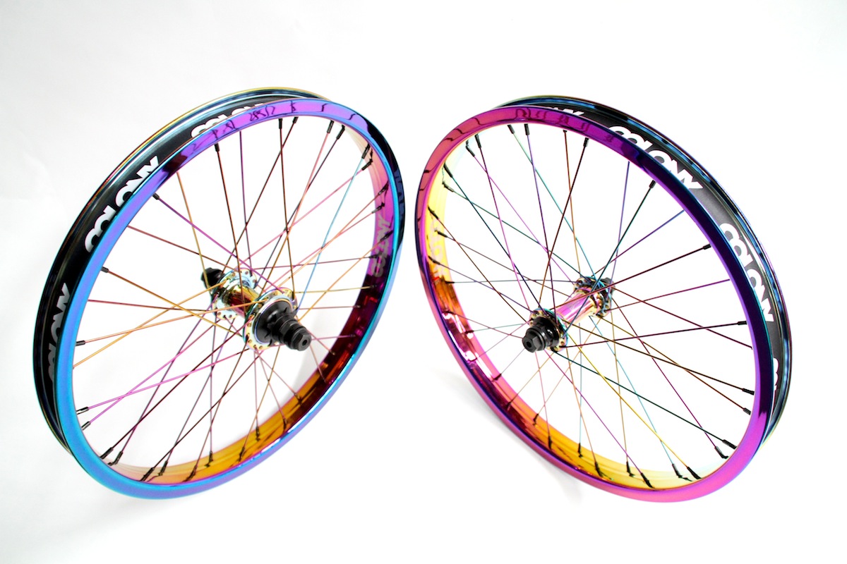 purple bmx wheels