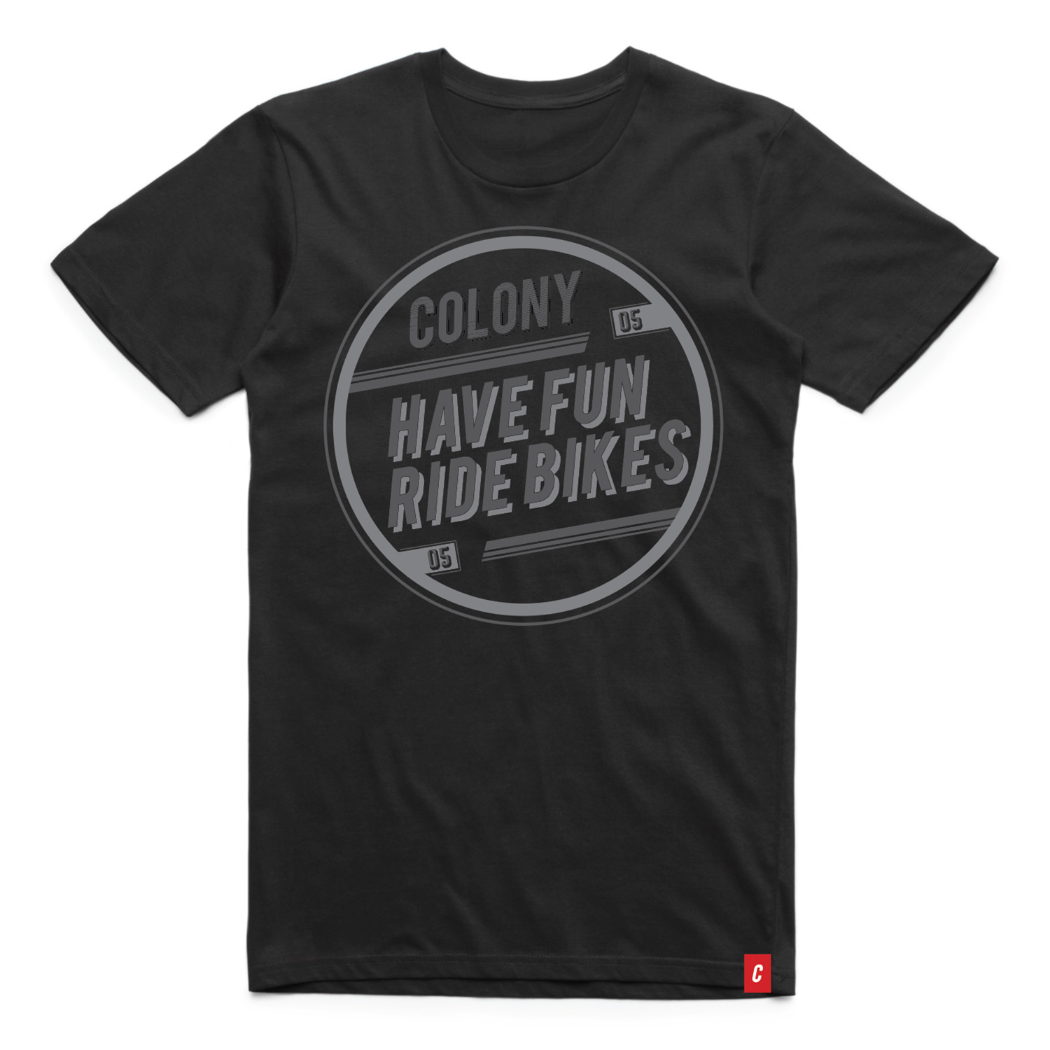 HFRB T-Shirt Black Grey
