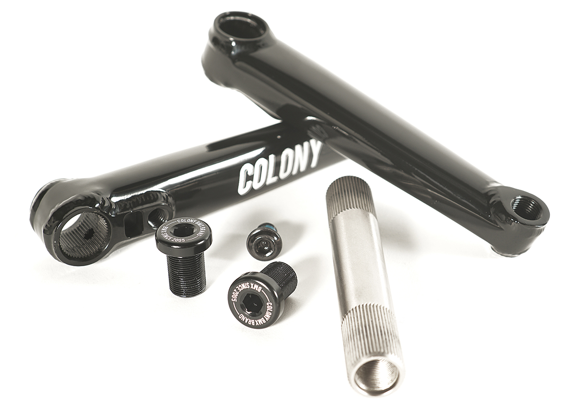 Colony BMX Venator Cranks Black
