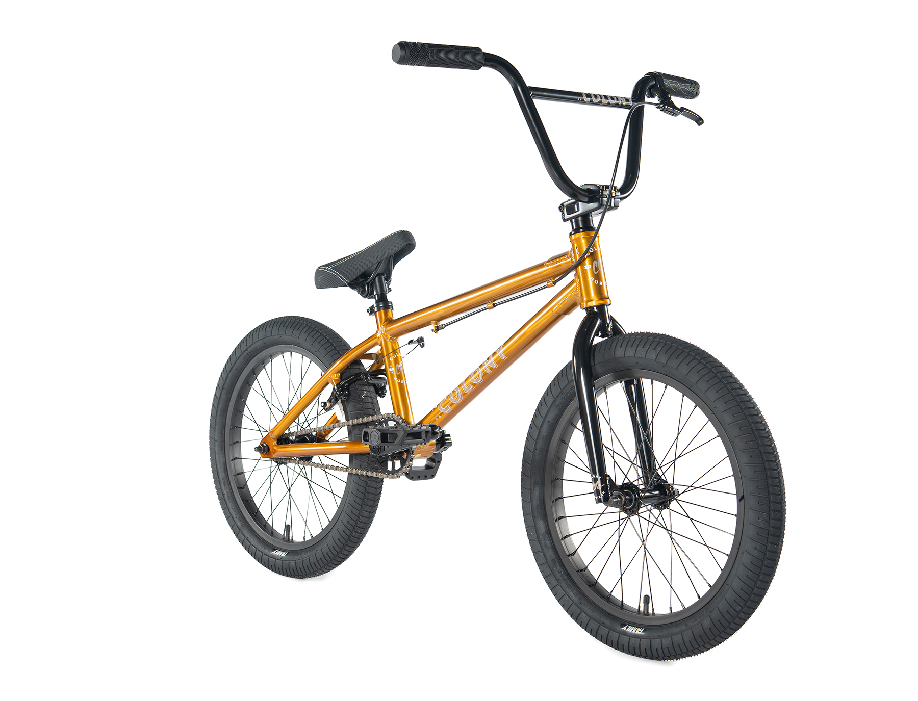 Colony Horizon 18 Inch BMX Bike Clear gold