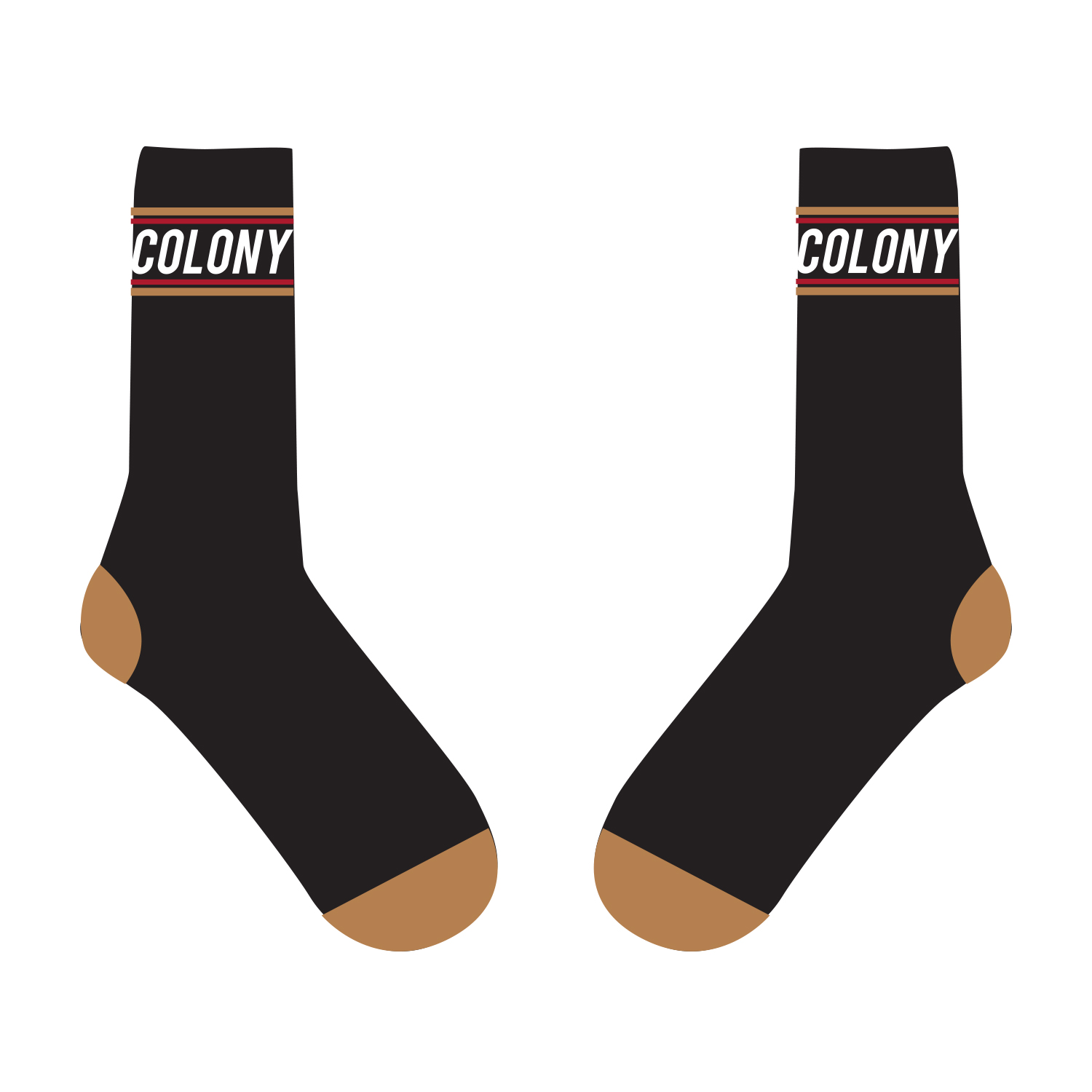 colony bmx socks