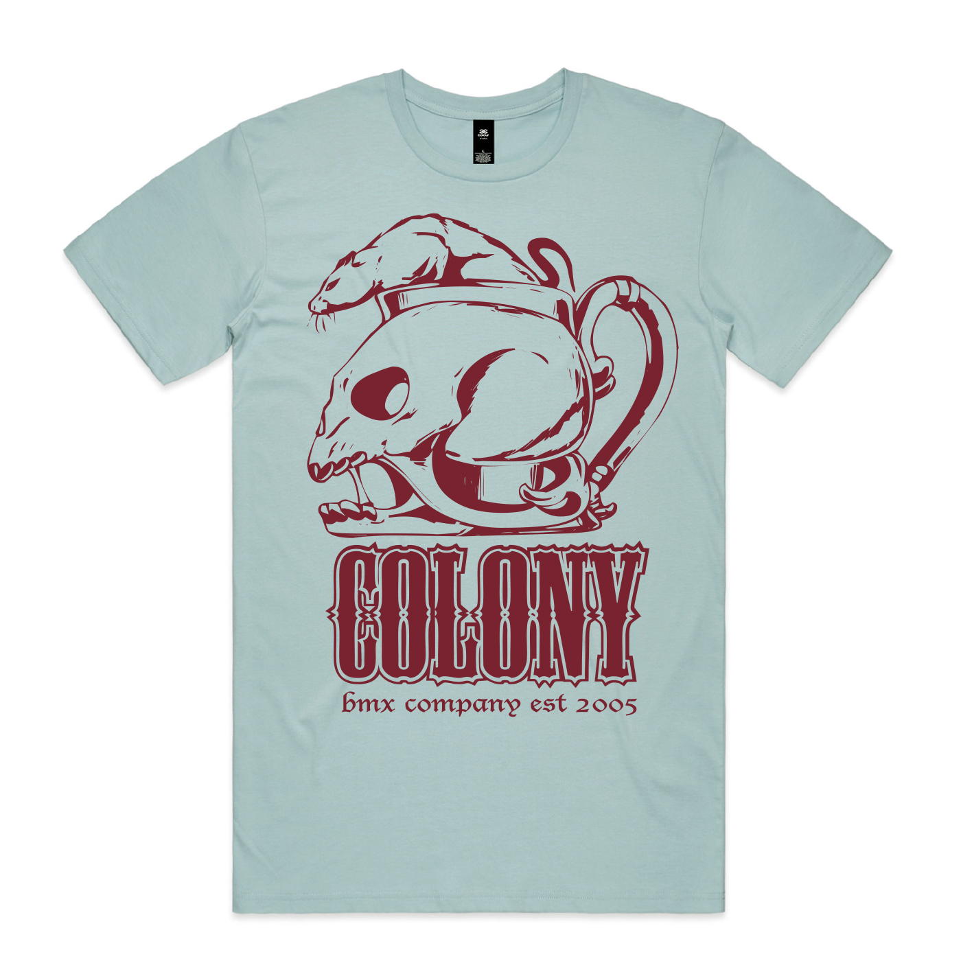 colony og rat bmx t-shirt
