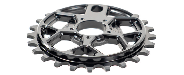 colony rs6 bmx sprocket black