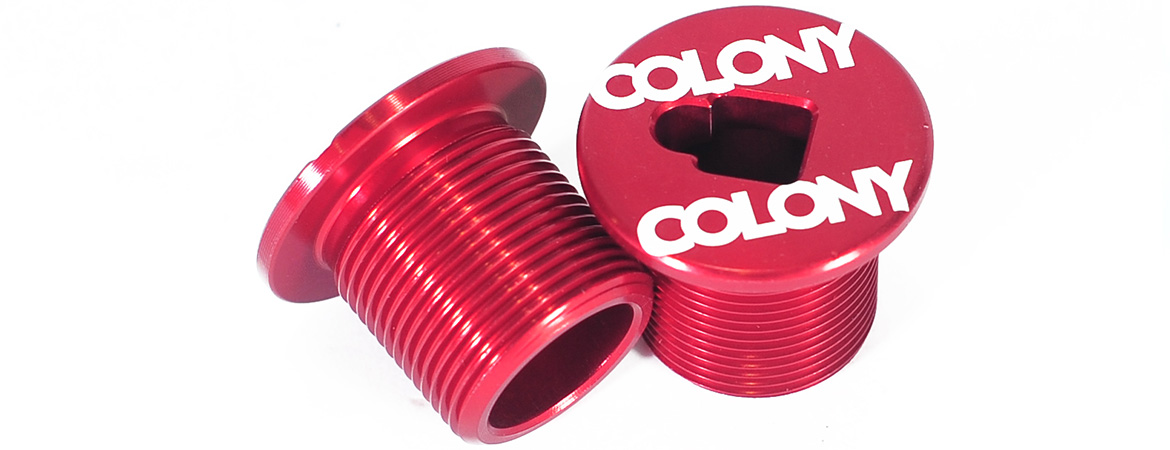 Colony BMX Fork Top Bolt Red