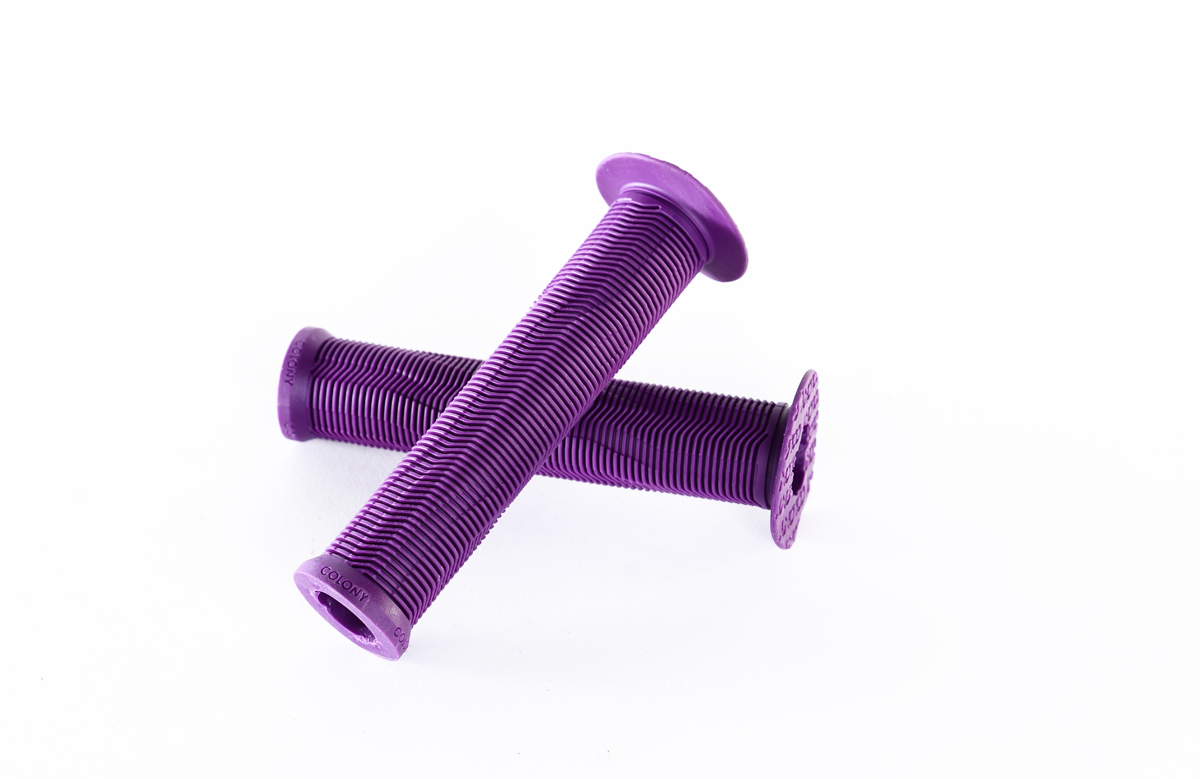 colony much room bmx grips purple