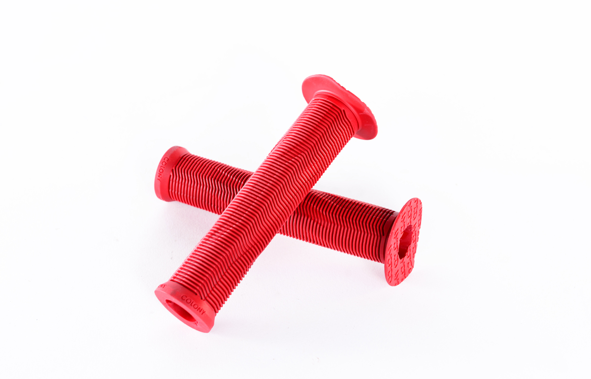 colony much room bmx grips red