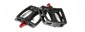 Colony Fantastic Plastic Pedals Black Red