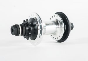 colony wasp cassette bmx hub polished