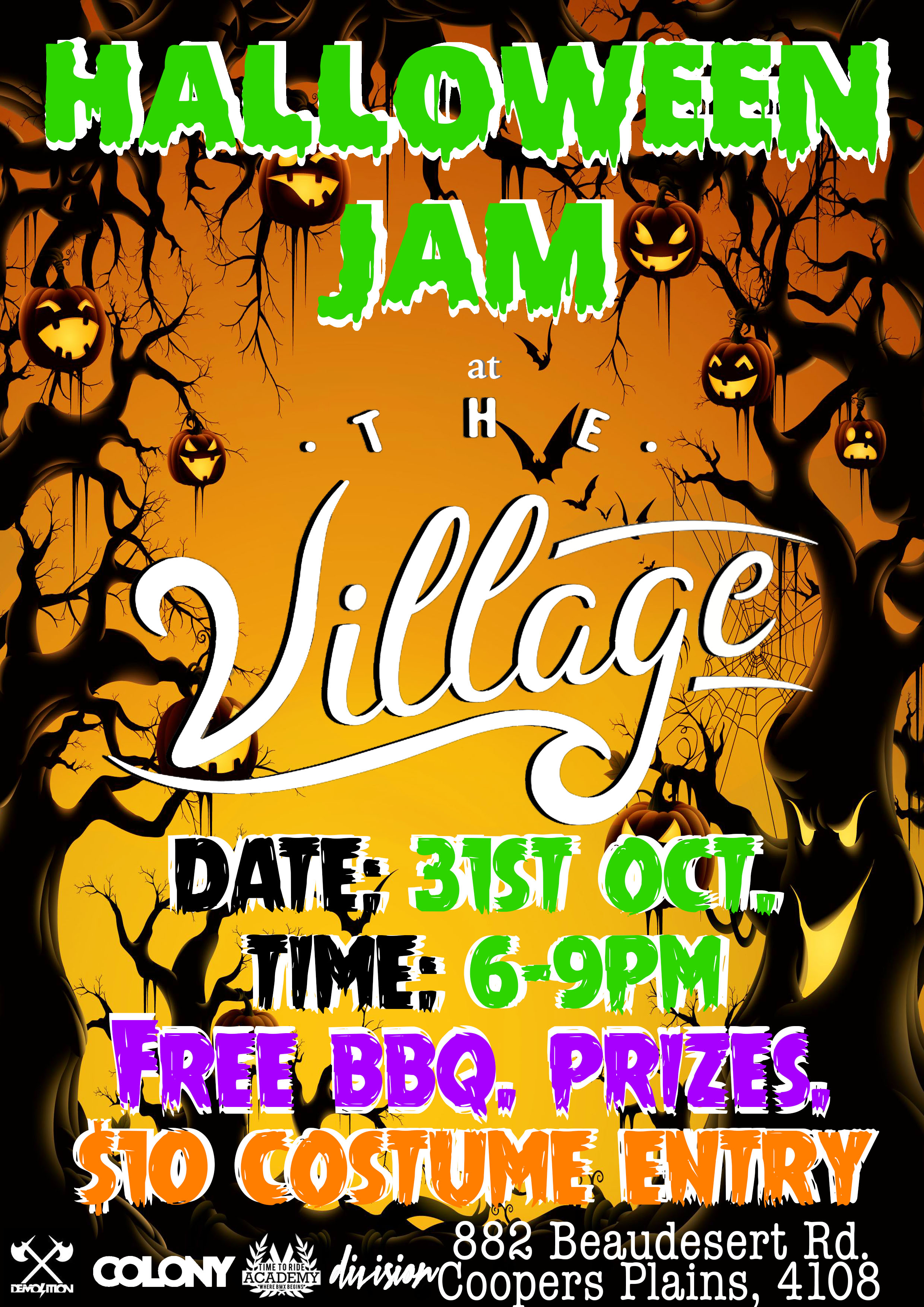halloween jam the village1