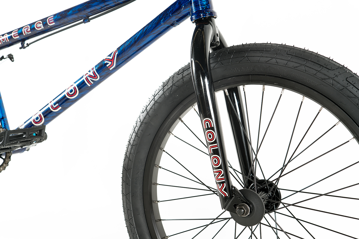 Colony BMX Emerge complete Bike Blue Storm