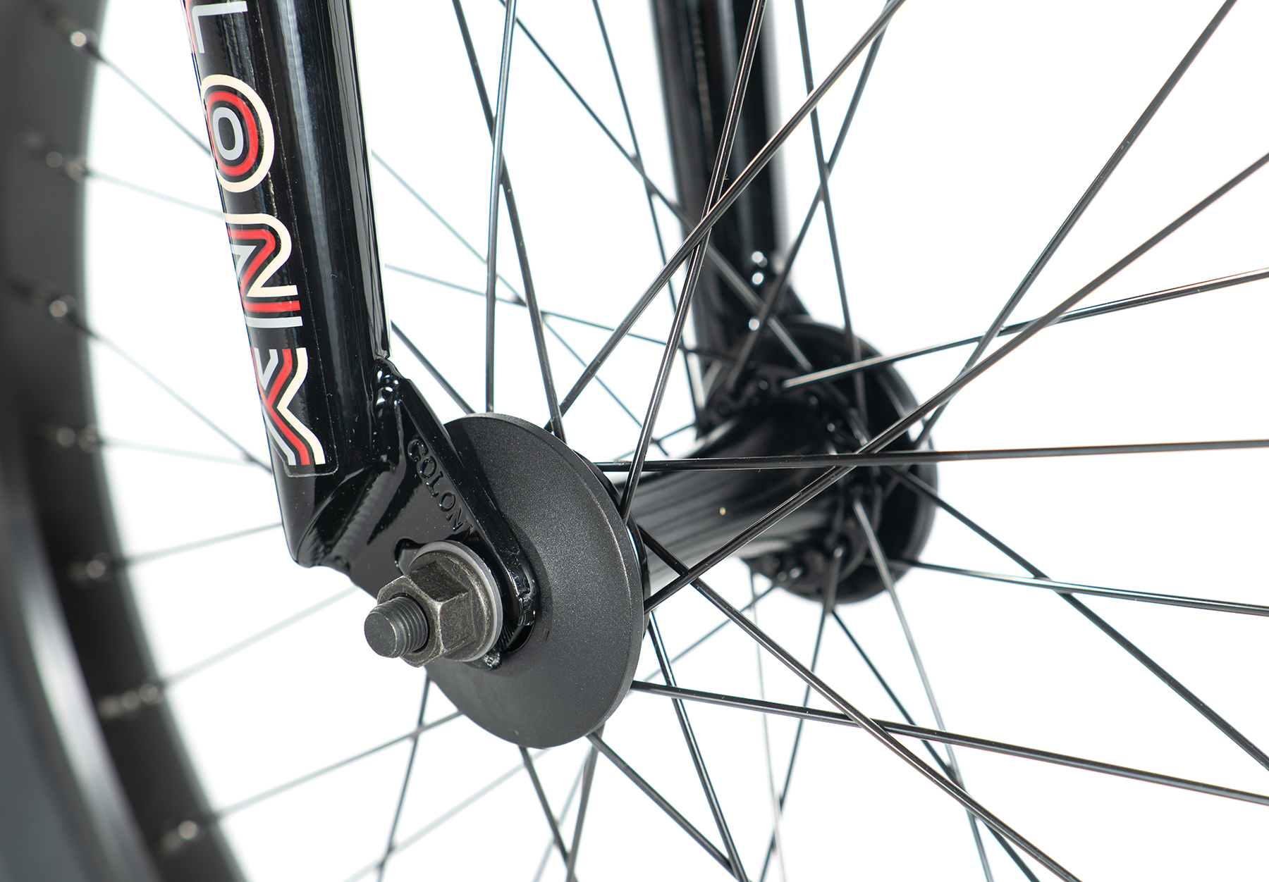 colony emerge 20 inch bmx bike clear red