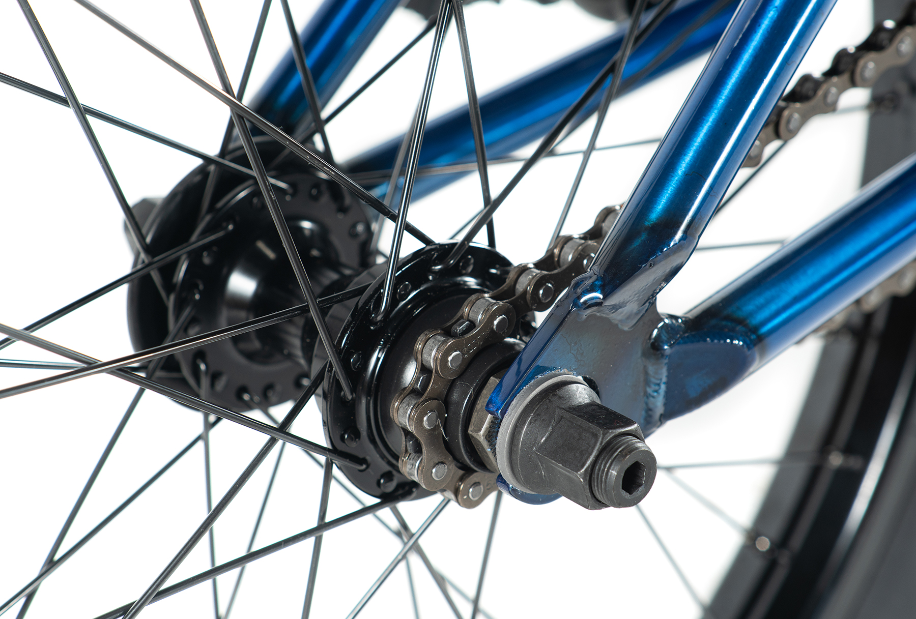 colony premise clear blue 20 inch bmx bike