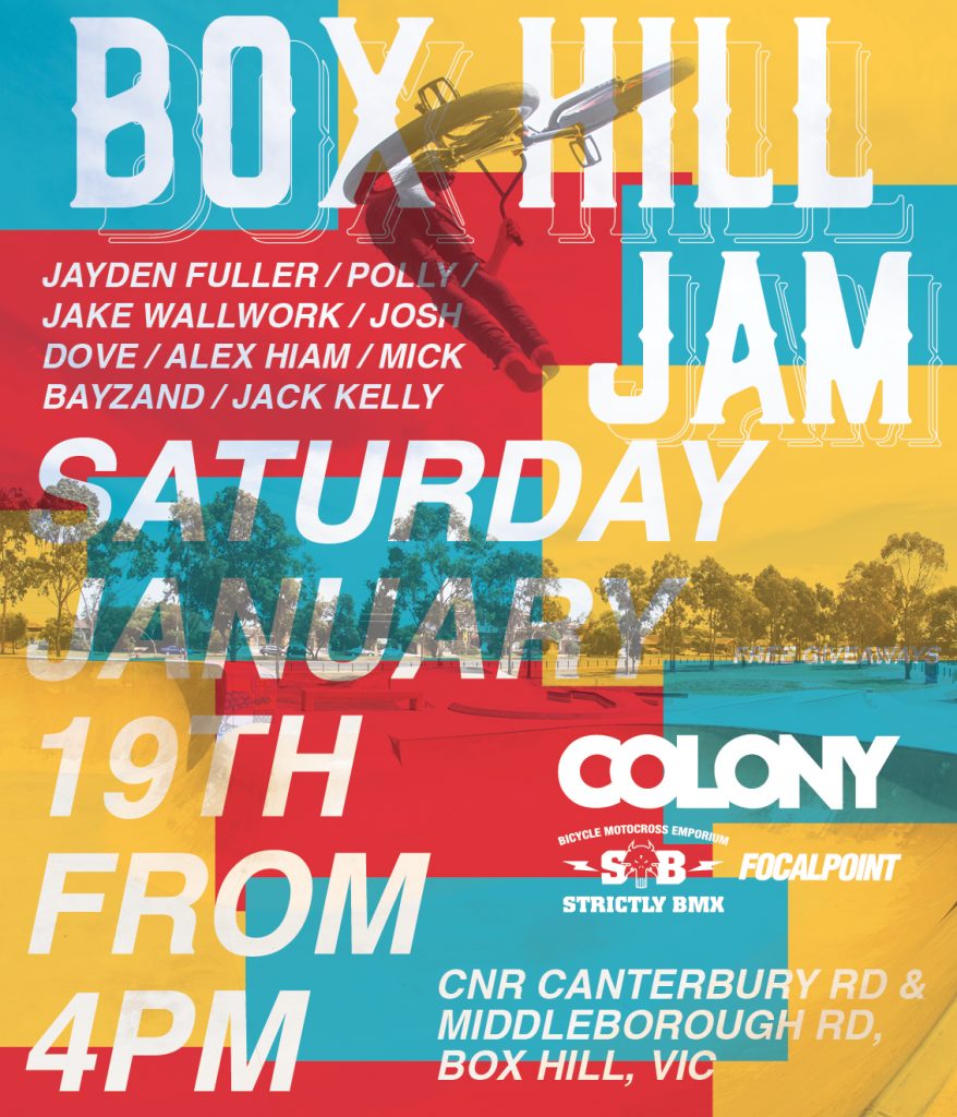 Box Hill Jam Colony BMX