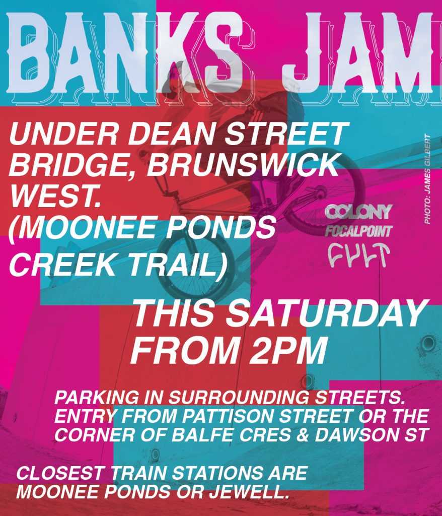 Banks Jam in Melbourne Colony BMX