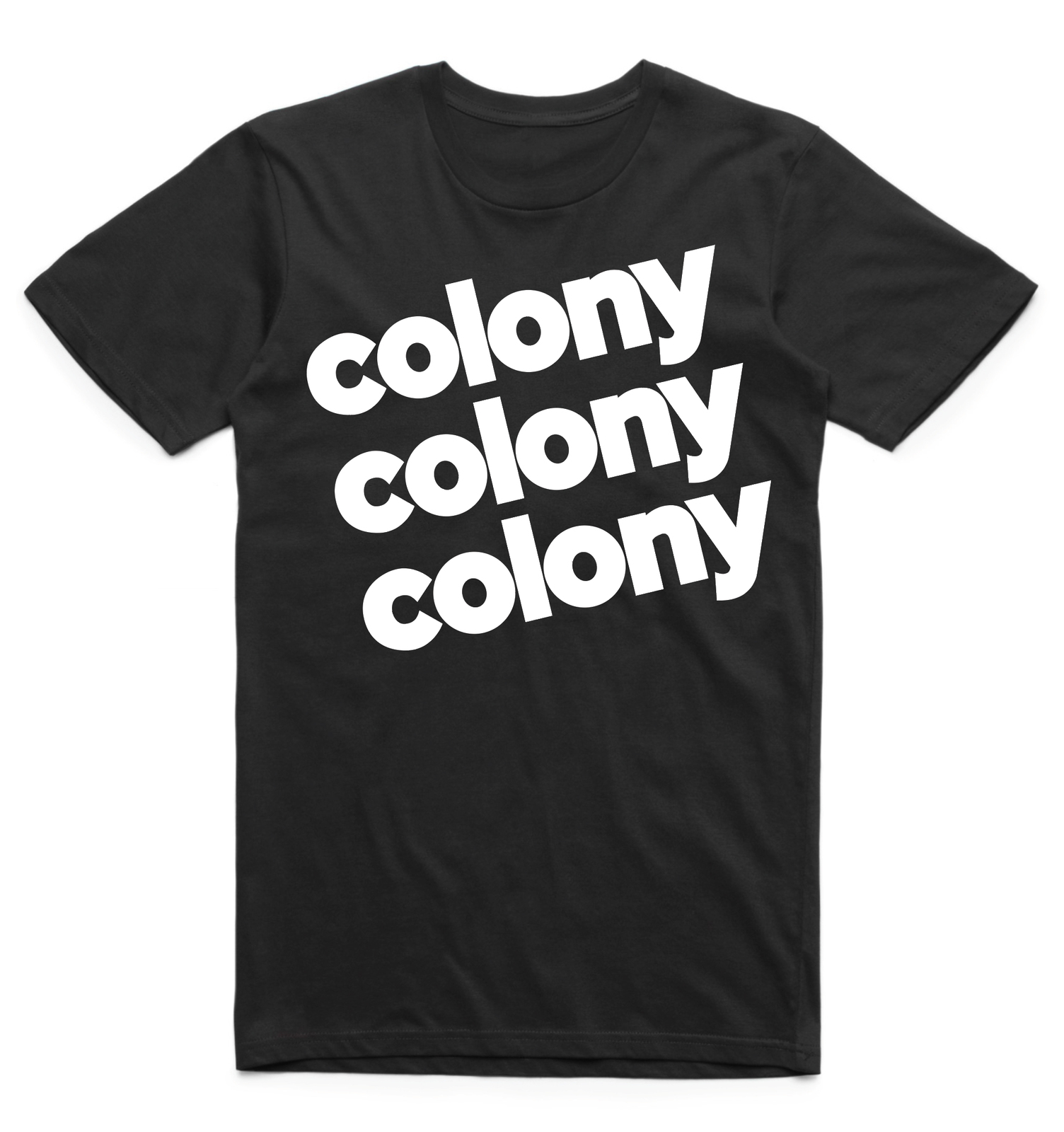 Colony BMX Lowercase T-Shirt black