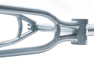 colony blaster bmx frame grey
