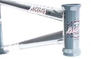 colony blaster bmx frame grey