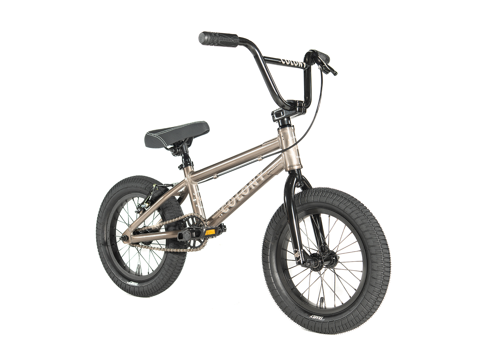 colony 14 inch horizon bmx bike polished
