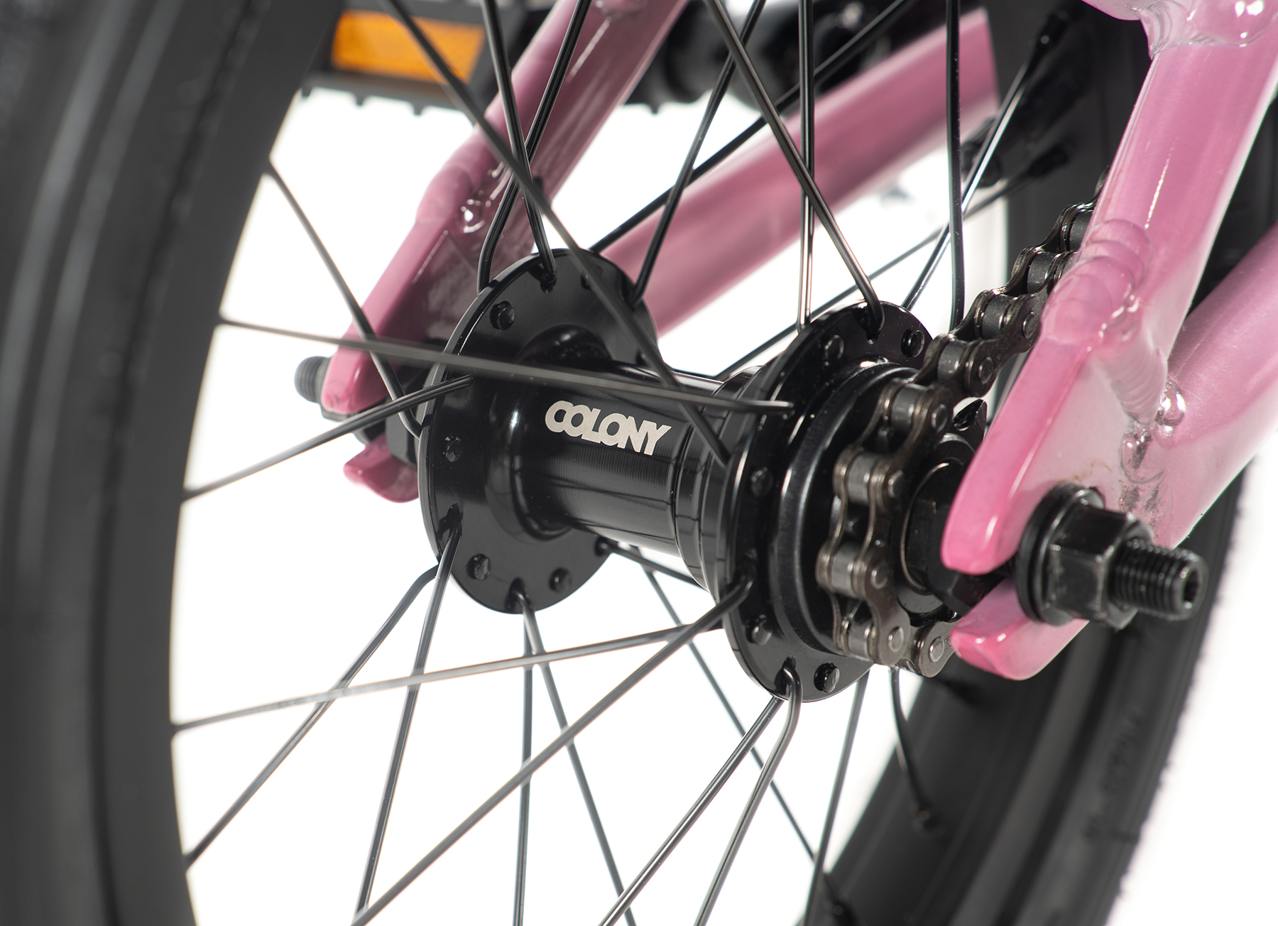 Colony Horizon 14 Inch BMX bike pink