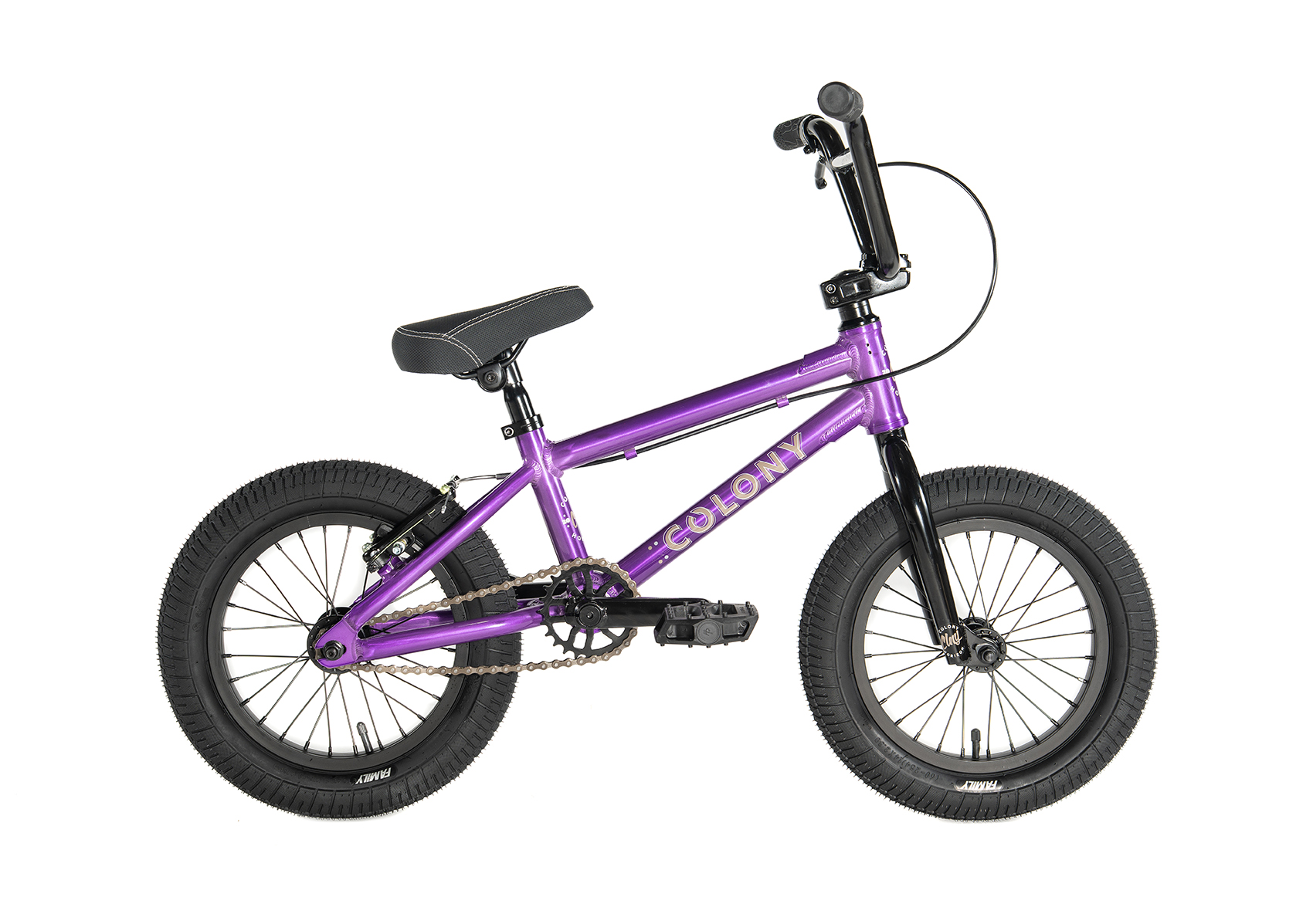 colony 14 inch horizon bmx bike purple