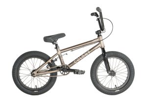 colony 16 inch horizon bmx bike clear black