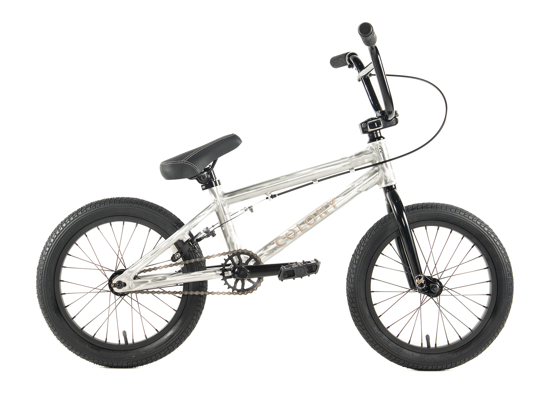 colony 16 inch horizon bmx bike polished