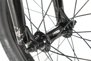 colony 16 inch horizon bmx bike clear black