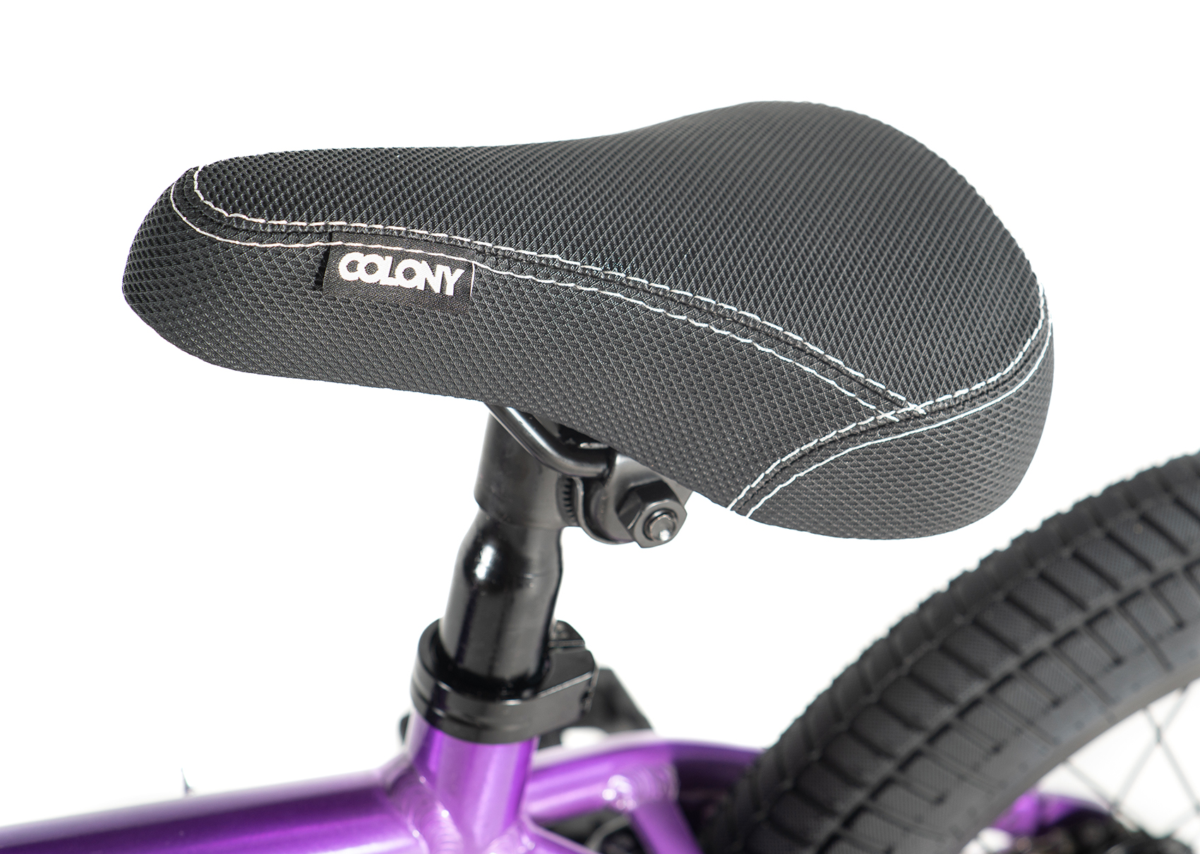colony 16 inch horizon bmx bike clear purple