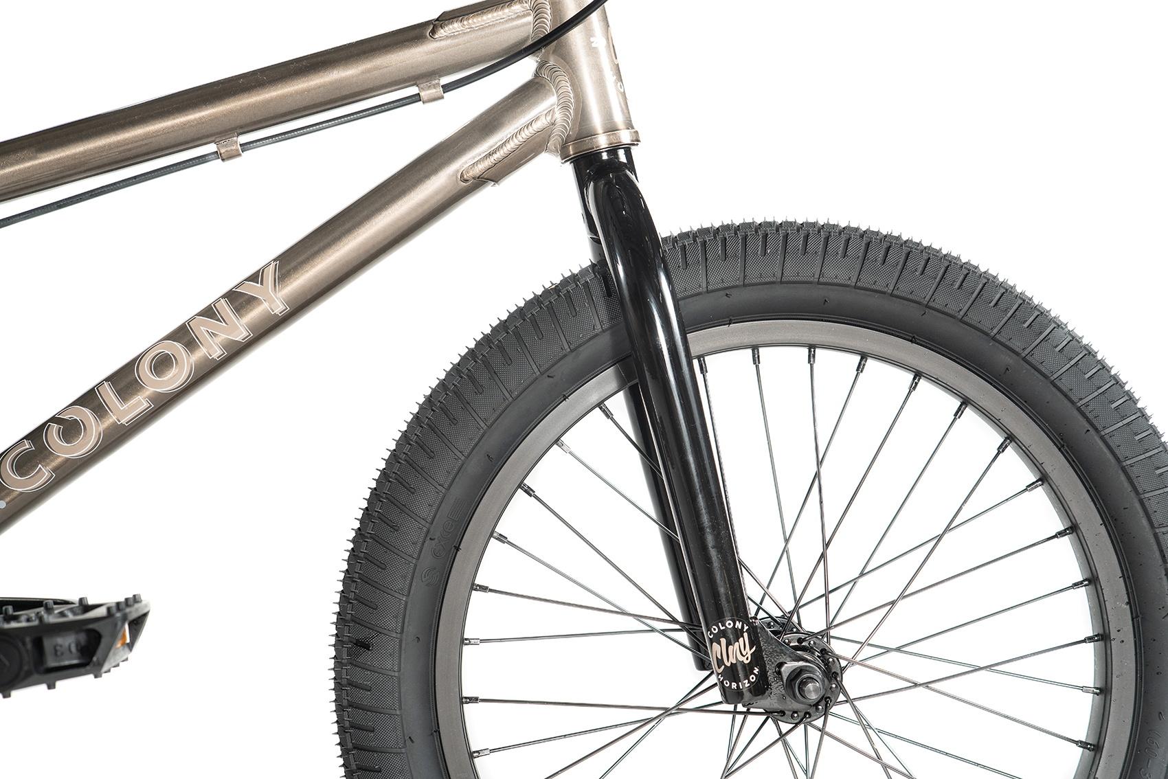 Colony Horizon 18 Inch BMX Bike Clear Black