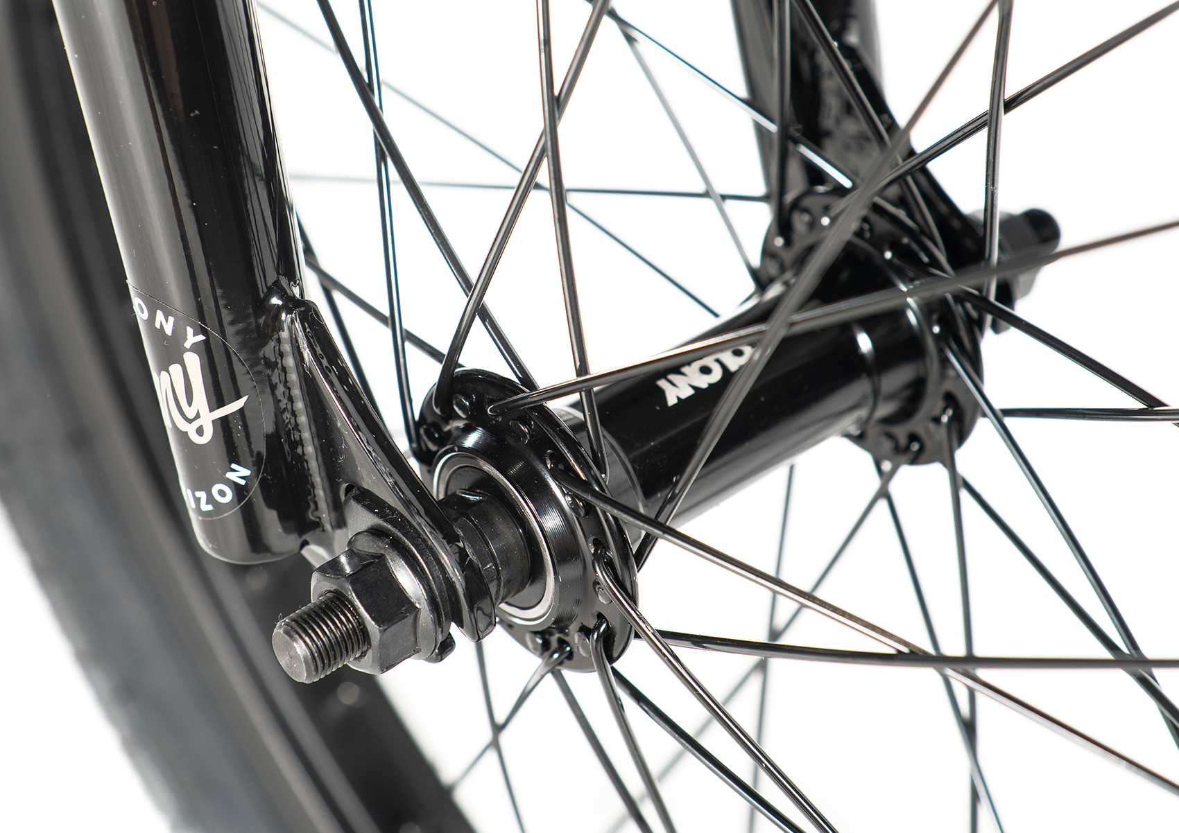 Colony Horizon 18 Inch BMX Bike Clear Black