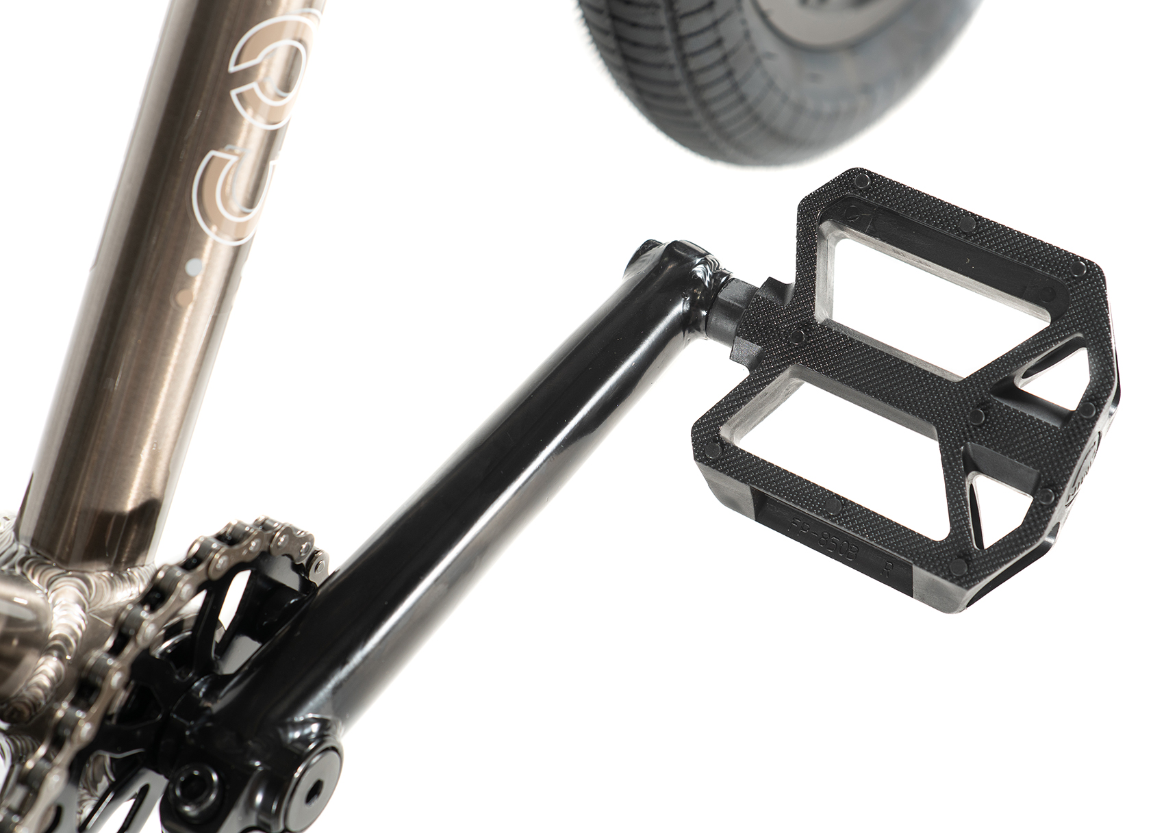 COLONY 20 INCH HORIZON BMX BIKE clear black