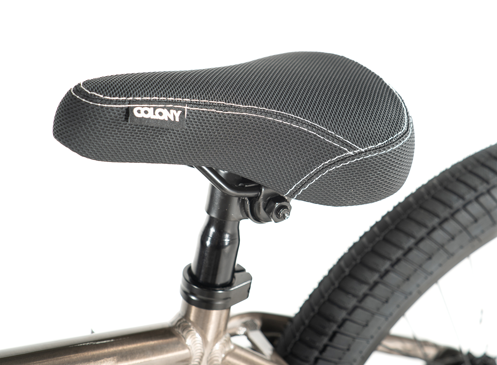 COLONY 20 INCH HORIZON BMX BIKE clear black