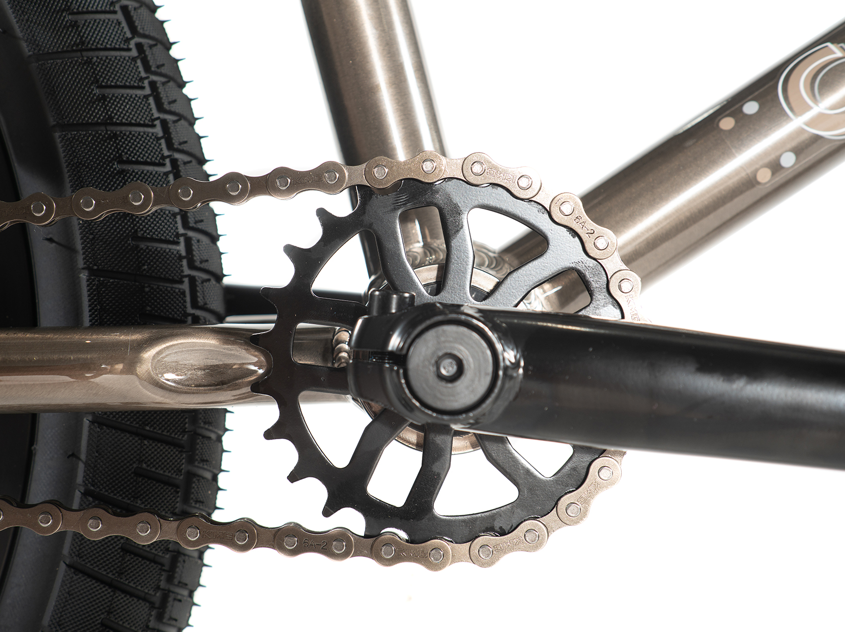 COLONY 20 INCH HORIZON BMX BIKE clear black