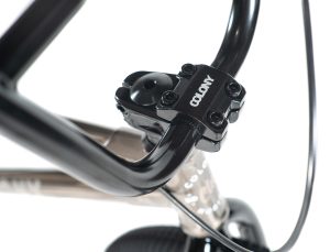 COLONY 20 INCH HORIZON BMX BIKE clear black