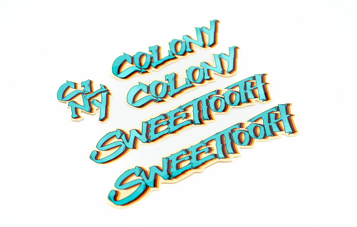 Colony Sweet Tooth frame sticker kit