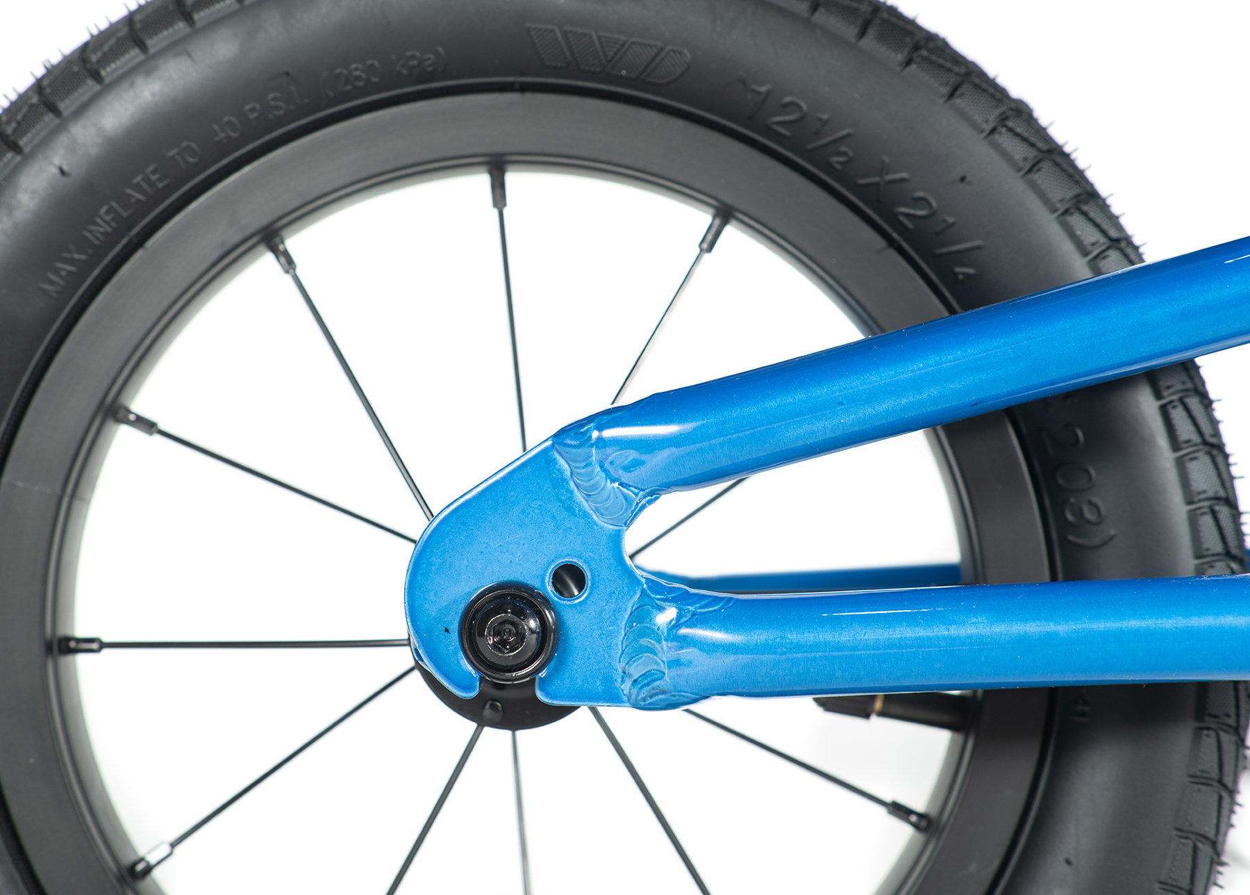 Colony Horizon 12 inch Balance Bike BMX Clear Navy