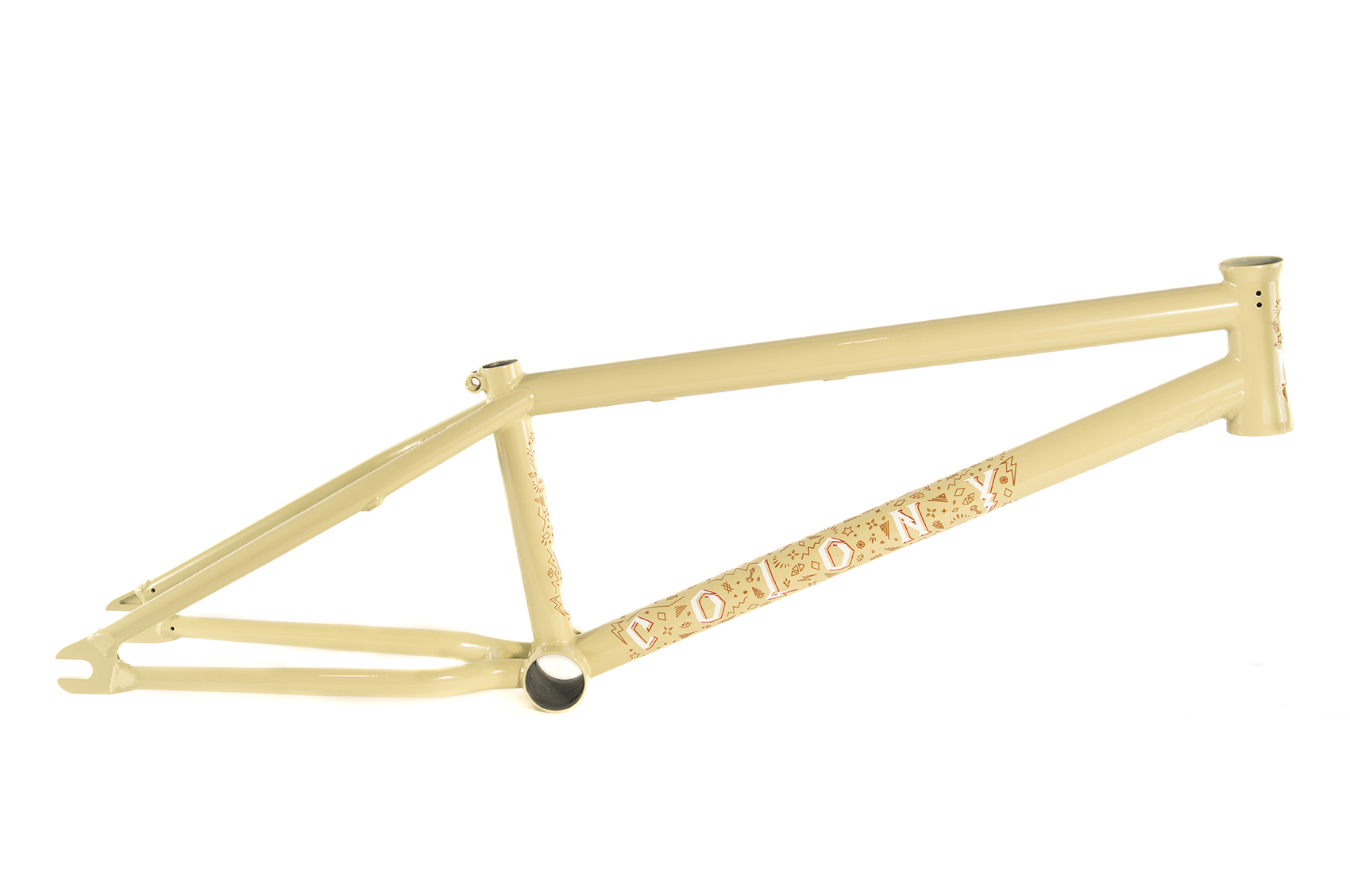 colony rico bmx frame sour cream