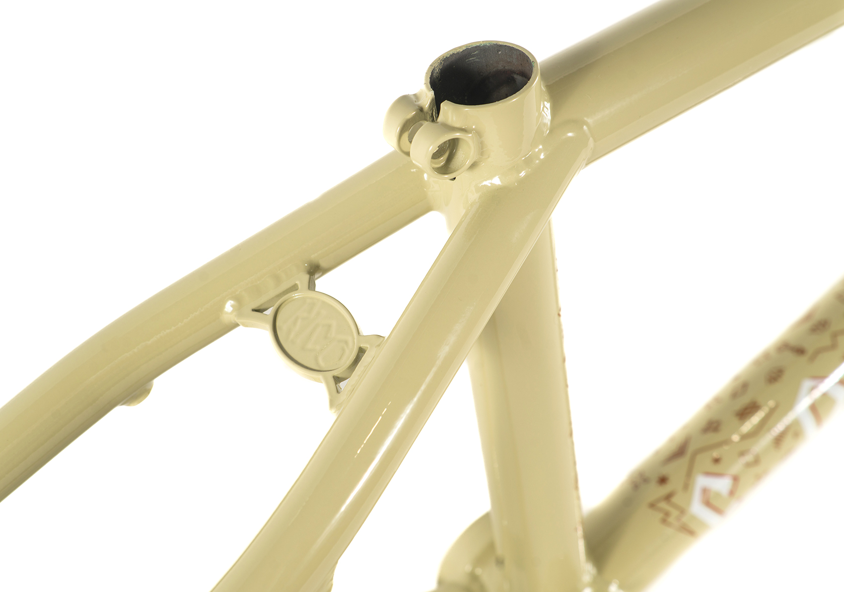 colony rico bmx frame sour cream