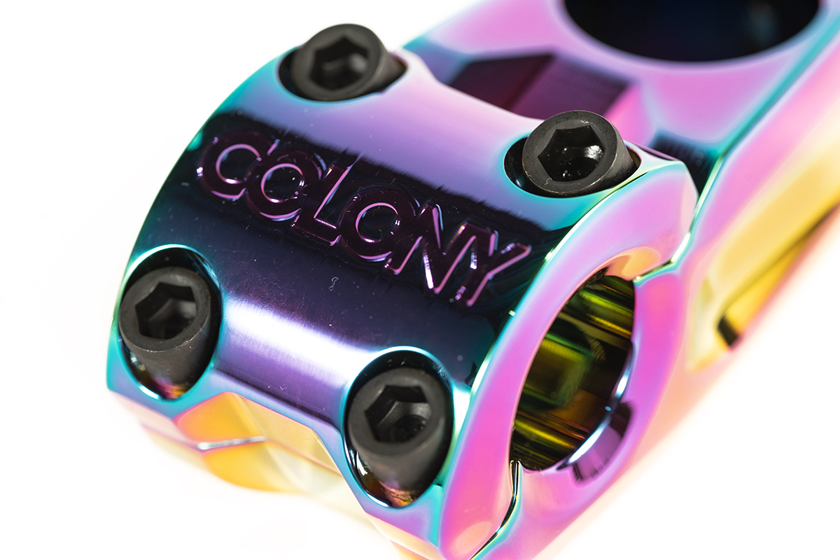Colony Variant BMX Top Load Stem Rainbow (Oil Slick)