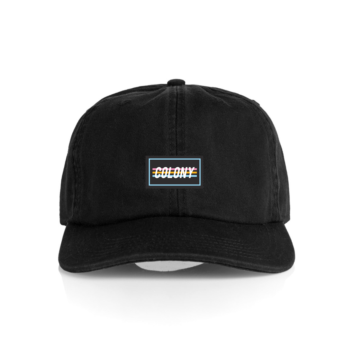 3 Stripe 6 Panel Hat