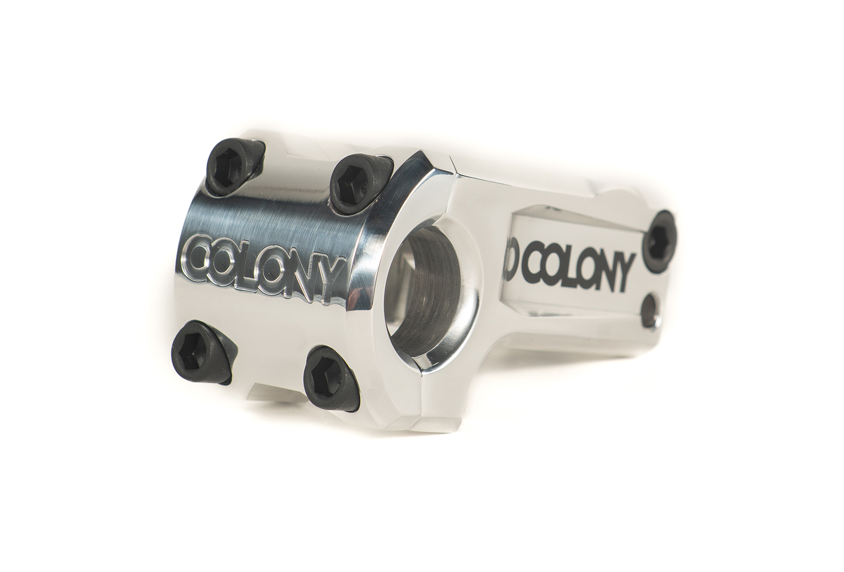 colony official bmx stem polished