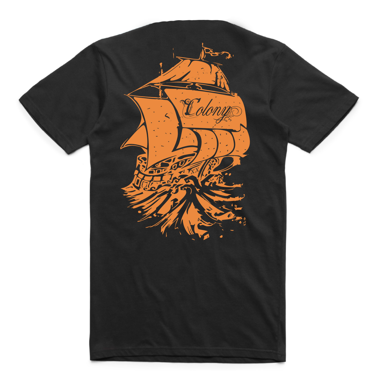 colony bmx endeavour t-shirt black
