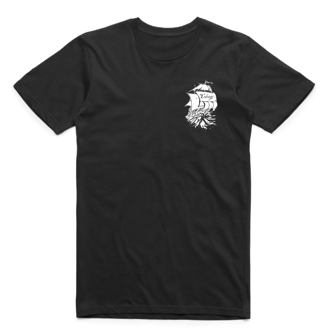 colony bmx t-shirt black