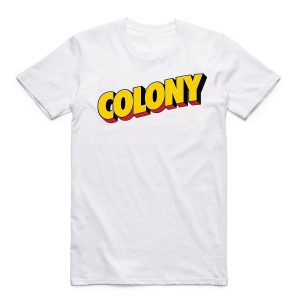 COLONY BMX postcard T-SHIRT
