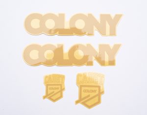 colony cadet frame stickers
