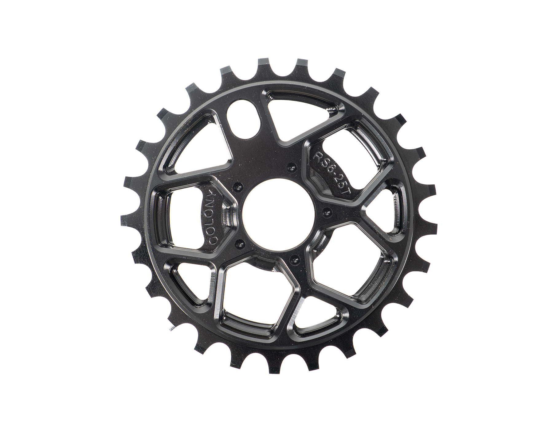 colony rs6 bmx sprocket black